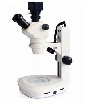 Ampliación estérea del microscopio de disección del microscopio WF10X 50X del enfoque de Trinocular
