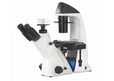 40X biológico invirtió el microscopio óptico WF10X/22mm Trinocular