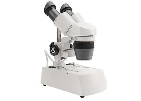 Estudiante estéreo Binocular Microscope del microscopio 4X 20X del enfoque del LED