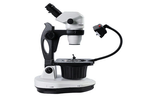 Joyería óptica polarizante de Gem Dark Field Light Microscope 6V 30W