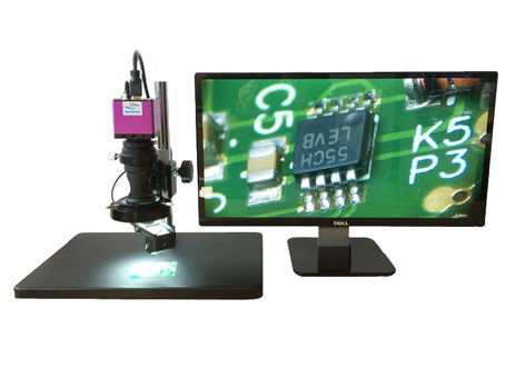 Luces LED del microscopio del PWB Hdmi Digital del microscopio electrónico de HDMI 1000x