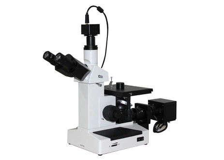 Microscopio compuesto de Trinocular 40X 100X Trinocular con la cámara WF10x 16m m