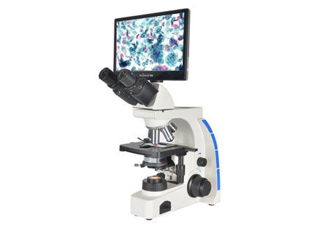 Contraste inalámbrico biológico de la fase de Digitaces WF10X 20m m del microscopio de Trinocular Lcd