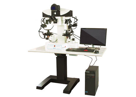 El microscopio portátil 2X Trinocular de Trinocular WF20X Lcd Digital motorizó la etapa de microscopio