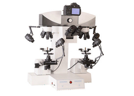 cámara digital forense de Trinocular del microscopio de comparación de 12V 50W 2X 240X