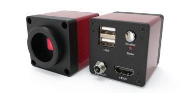 exhibición del retículo de los accesorios del microscopio de la cámara de HDMI digital de los 2M