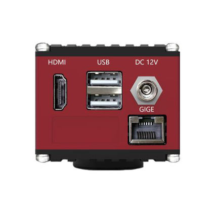 Cámara digital del microscopio de HDMI 60FPS con el interfaz de red del gigabit