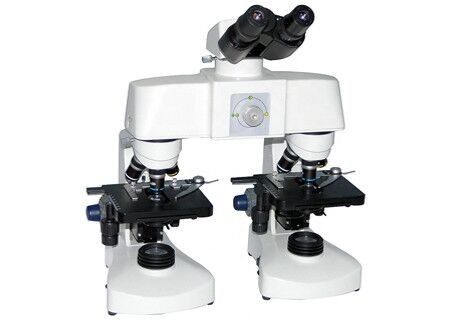 material forense binocular de la investigación penal del microscopio de comparación de 1000X Trinocular