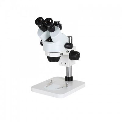 microscopio estéreo de 7-45X Trinocular con la cámara digital para el proyector y Computor