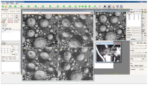 Resolución del microscopio electrónico de exploración de la ampliación 6X-1000000X 1-3nm