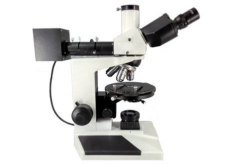 transmisión óptica petrográfica de la iluminación reflejada del microscopio de polarización de 400X 200X