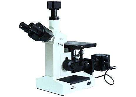 Trinocular invirtió la lámpara biológica del halógeno del PL L40X WF10X del microscopio óptico