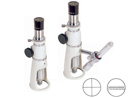 Microscopio de medición portátil metalúrgico óptico del microscopio 100X de PL10X WD 7m m