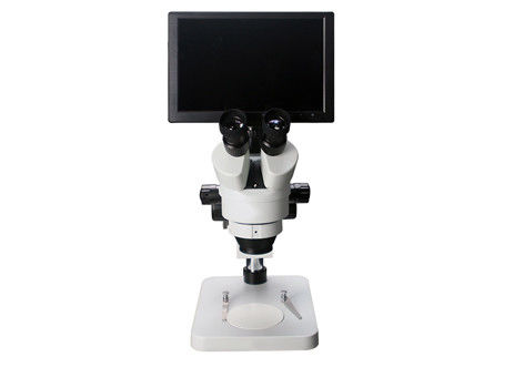 Microscopio mega del microscopio 1600 45X Digitaces del enfoque de Trinocular de la cámara con la pantalla del Lcd