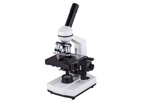 microscopio compuesto monocular del aceite del microscopio biológico 40X 100X del laboratorio de 115x125m m