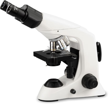El estilo del descenso integró el tipo binocular del microscopio biológico del laboratorio
