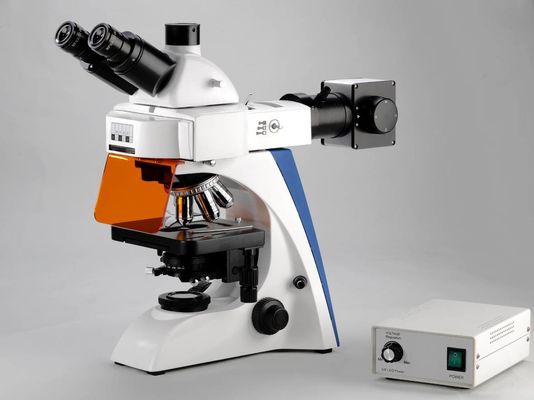 Posición polarizante integrada del microscopio biológico 4 del laboratorio del campo oscuro