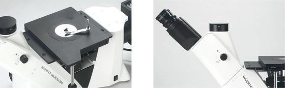 50X 1000X invirtió la observación polarizante del campo oscuro del microscopio metalúrgico