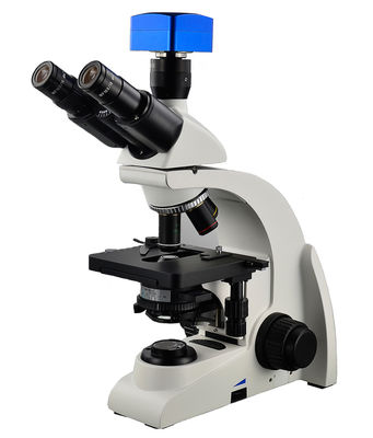 Microscopio biológico portátil educativo del microscopio 1000x WF10X Trinocular