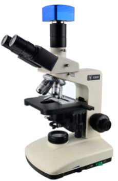 microscopio metalúrgico óptico Trinocular de 10X 20X para el uso brillante del campo