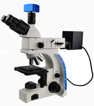 Microscopio metalúrgico binocular 80X 20X de Trinocular del ocular de WF10X 20m m
