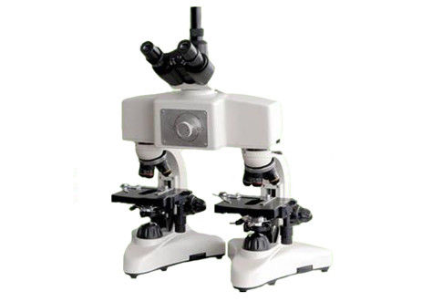 material forense binocular de la investigación penal del microscopio de comparación de 1000X Trinocular