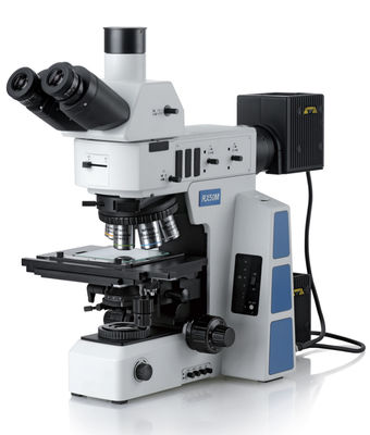 Cámara óptica 50X DIC objetivo del microscopio del campo oscuro de Trinocular metalúrgico