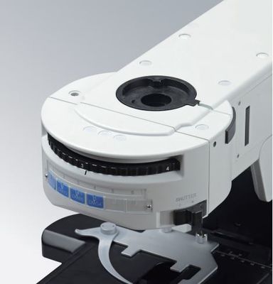 Microscopio biológico Para Celular 180 x 155m m del laboratorio médico de Trinocular blanco
